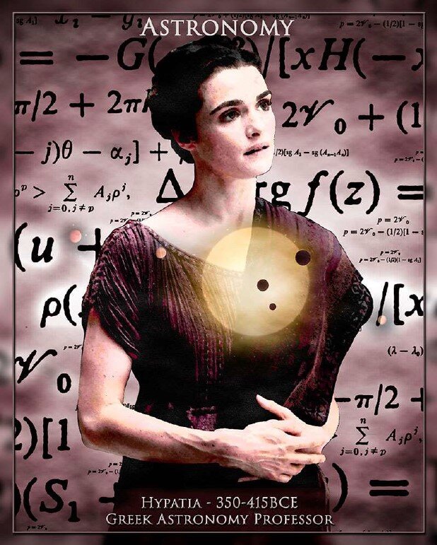 Hypatia (350 - 415BCE) Greek Astronomy Professor